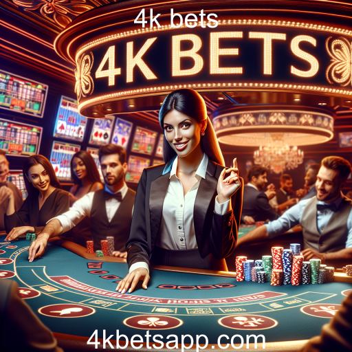 Explore a Emoção do Cassino Ao Vivo no 4k Bets